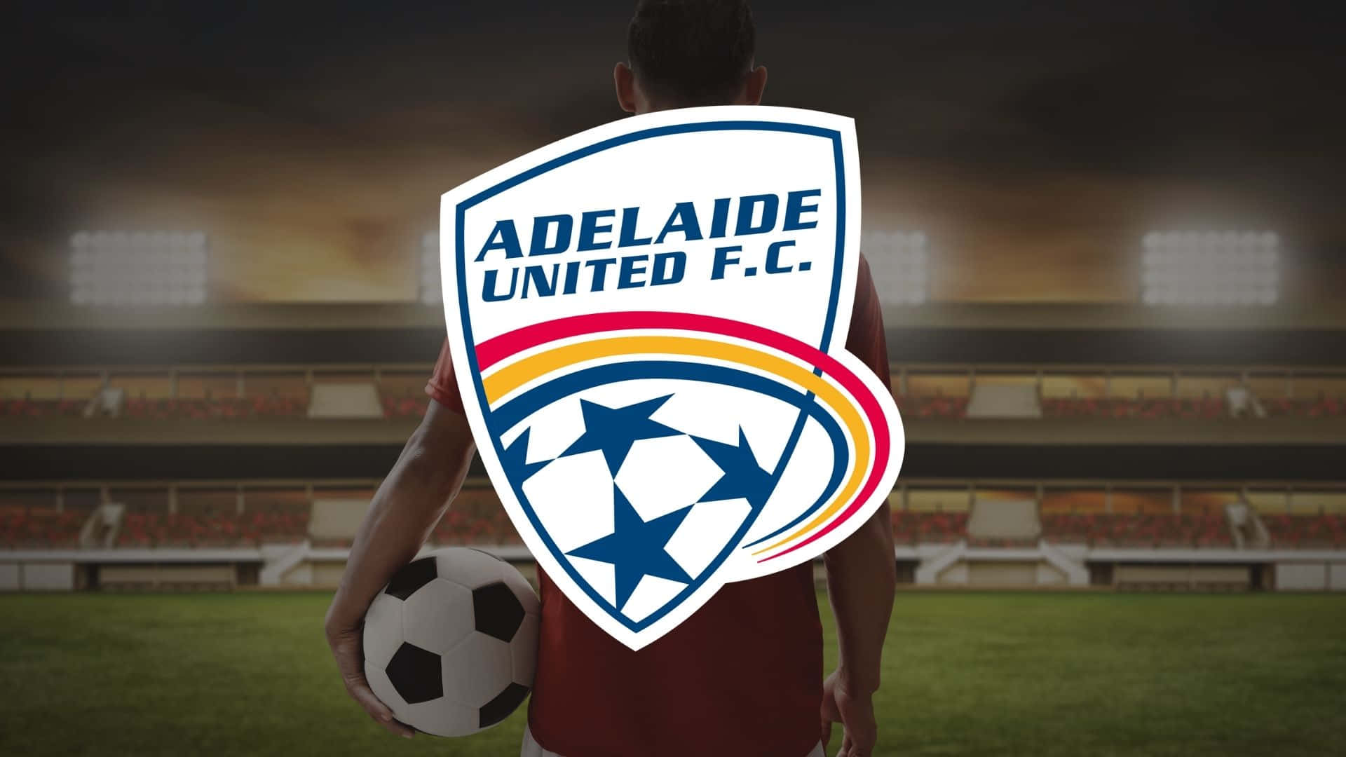 Adelaide United Jalkapallojoukkue Toiminnassa Taustakuva