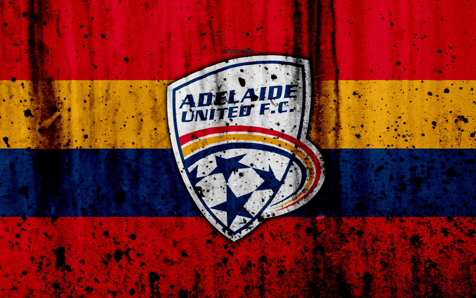 Adelaide United Football Club in Action Wallpaper