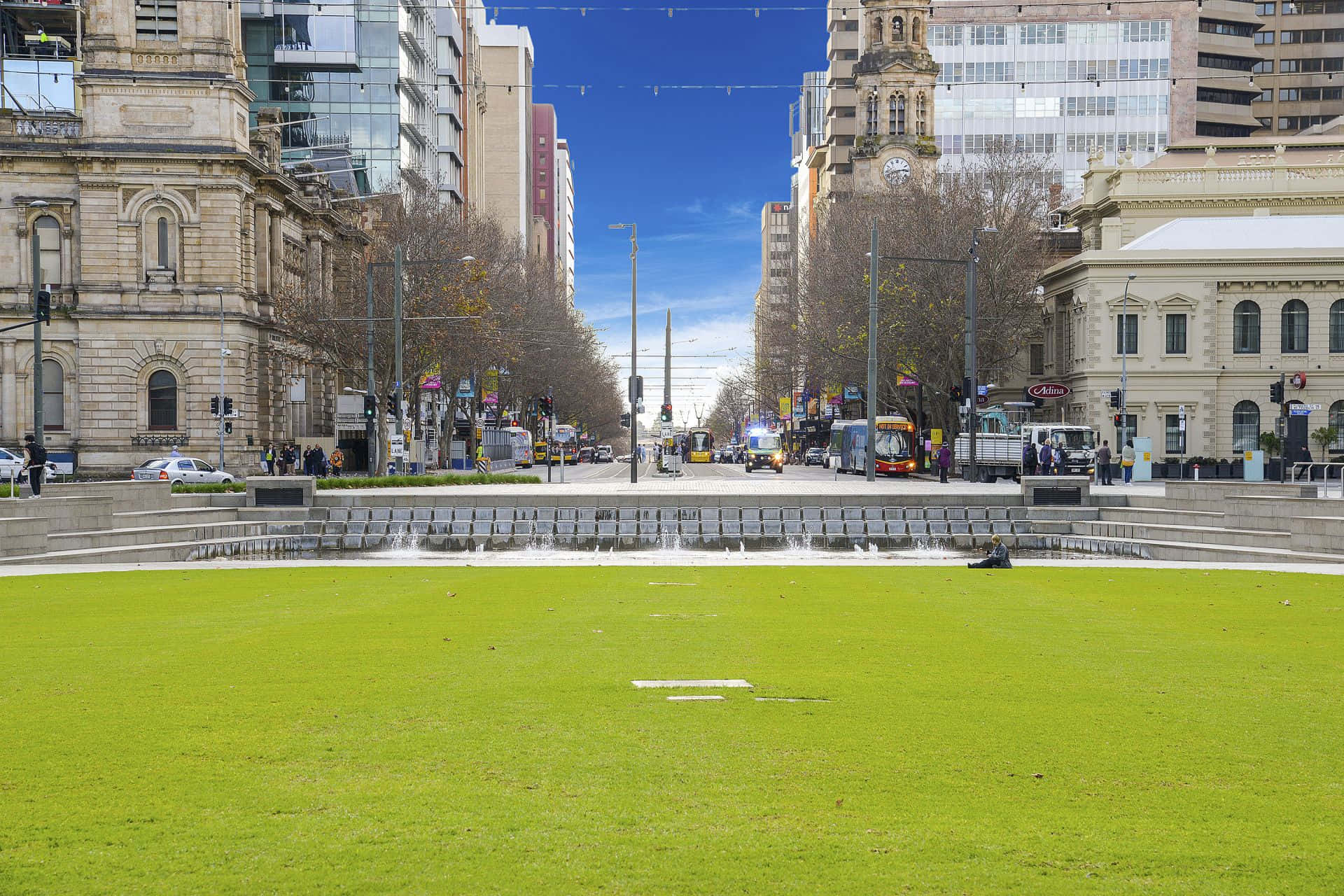 Adelaide Victoria Square Daytime Wallpaper