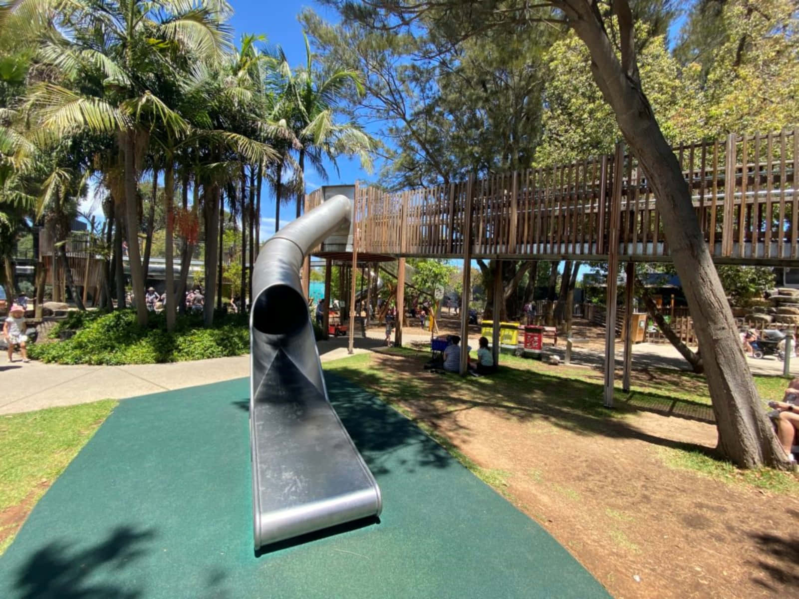 Adelaide Zoo Playground Slide Wallpaper