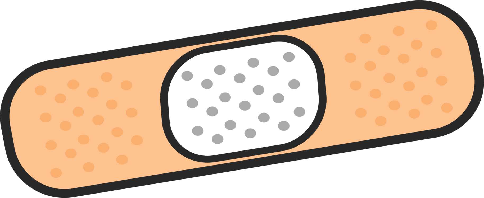 Adhesive Bandage Vector Illustration PNG