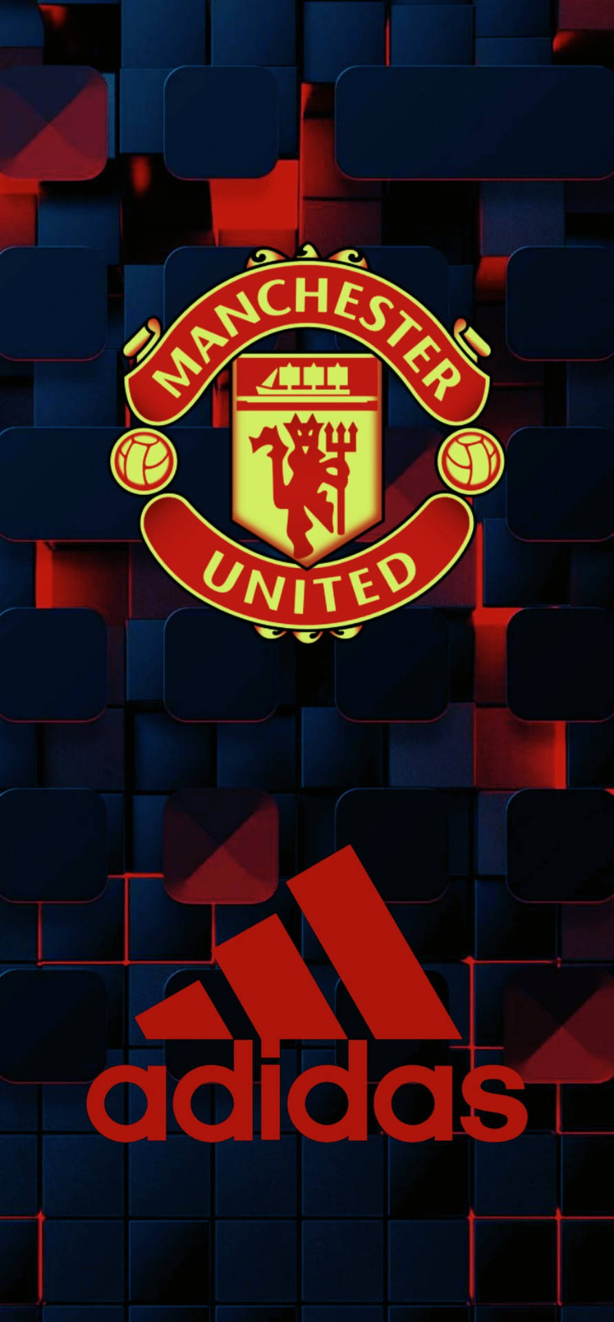 Adidas And Manchester United Mobile Wallpaper
