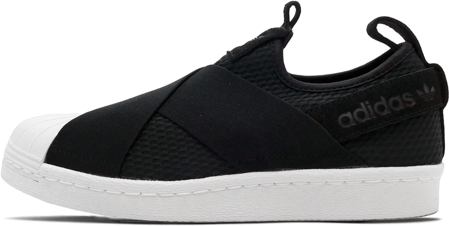 Adidas Black Slip On Sneaker PNG