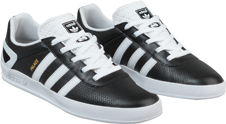 Adidas Blackand White Sneakers PNG