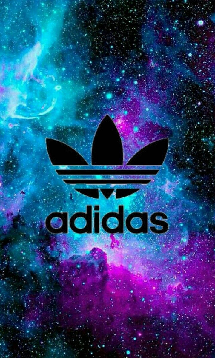 Adidas Brand Logo On Galaxy