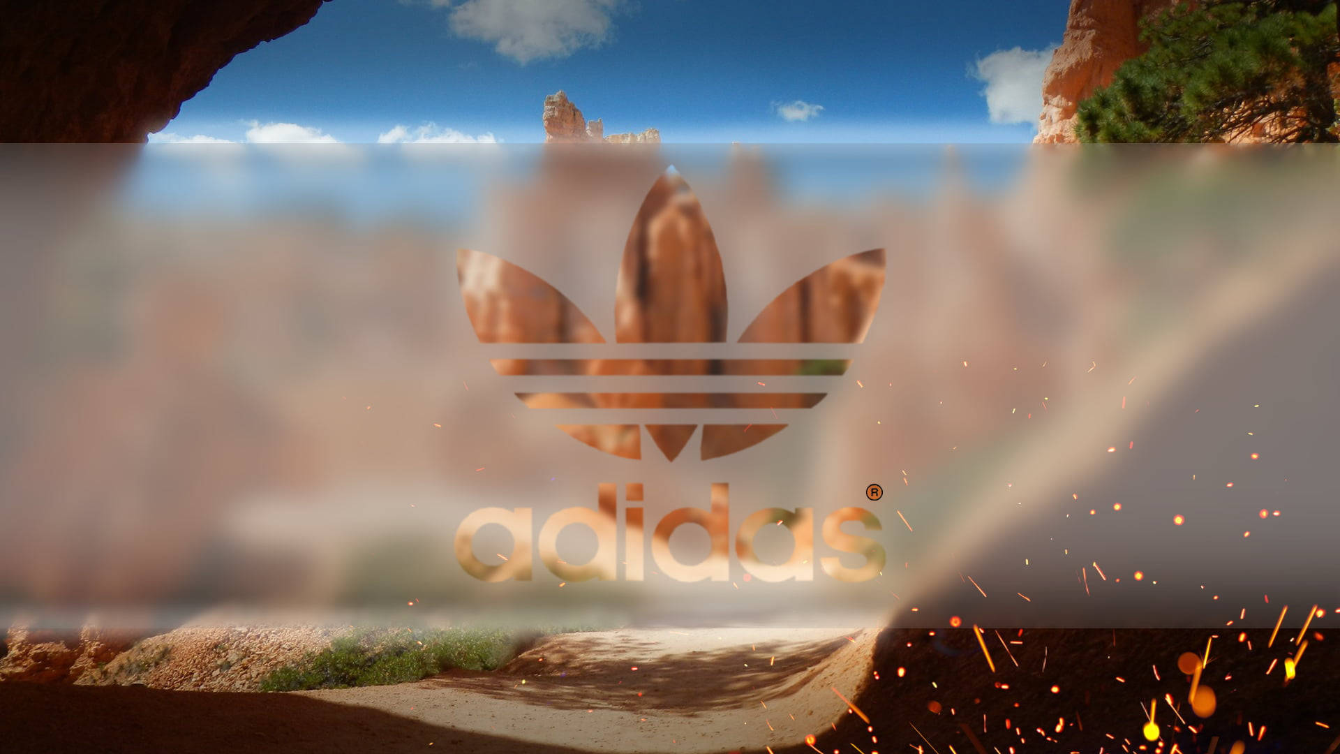 Adidas In Desert Art