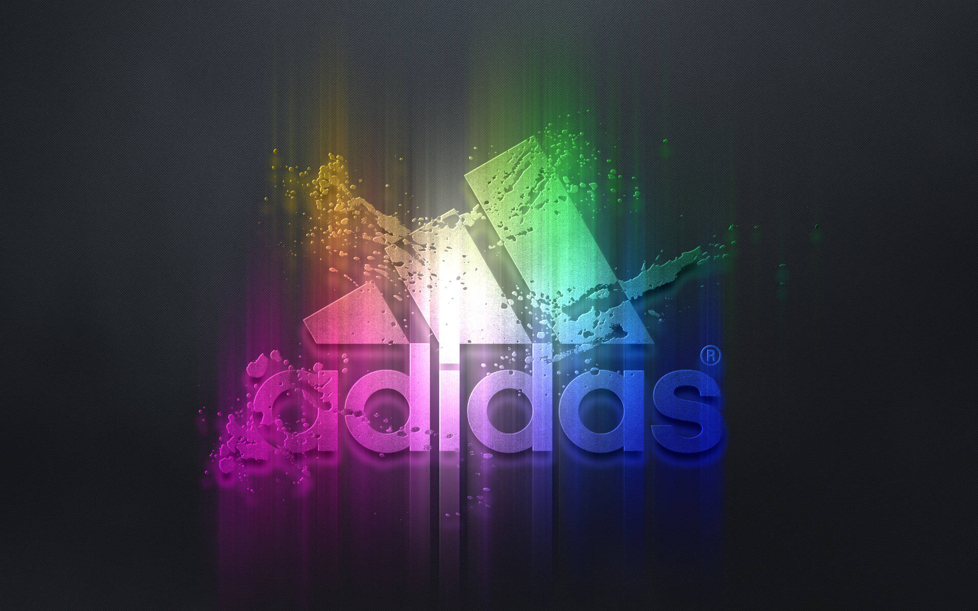 Adidas Logo Neon Squirts