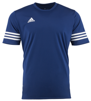 Adidas Navy Blue Sport T Shirt PNG