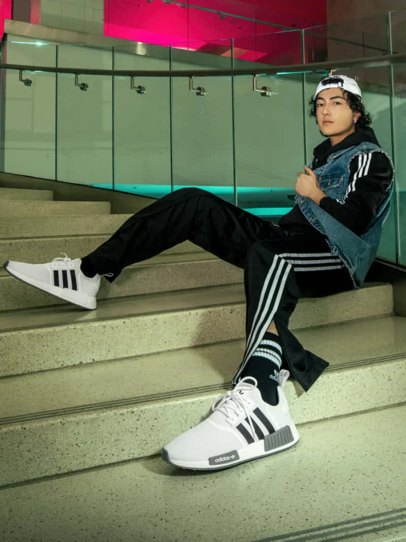 Look sporty with the classic Adidas design