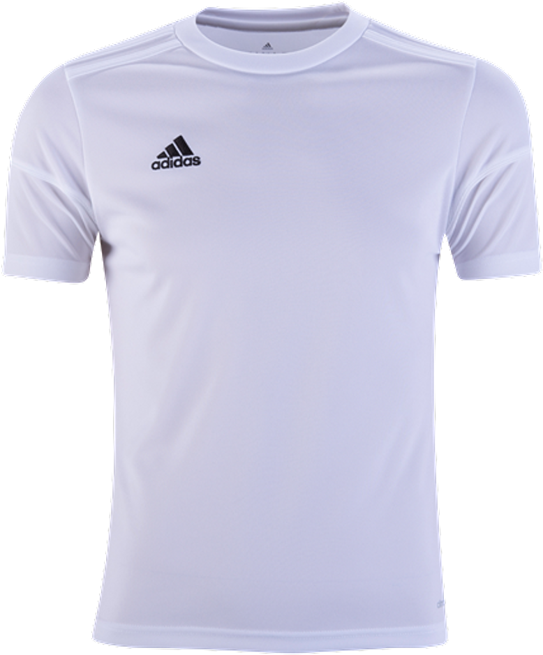Adidas White Soccer Jersey PNG