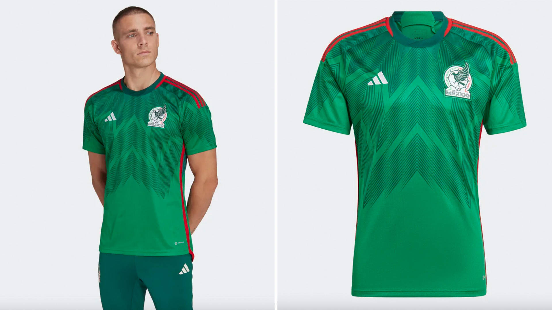Adidas World Cup Mexico National Football Team Jersey Wallpaper