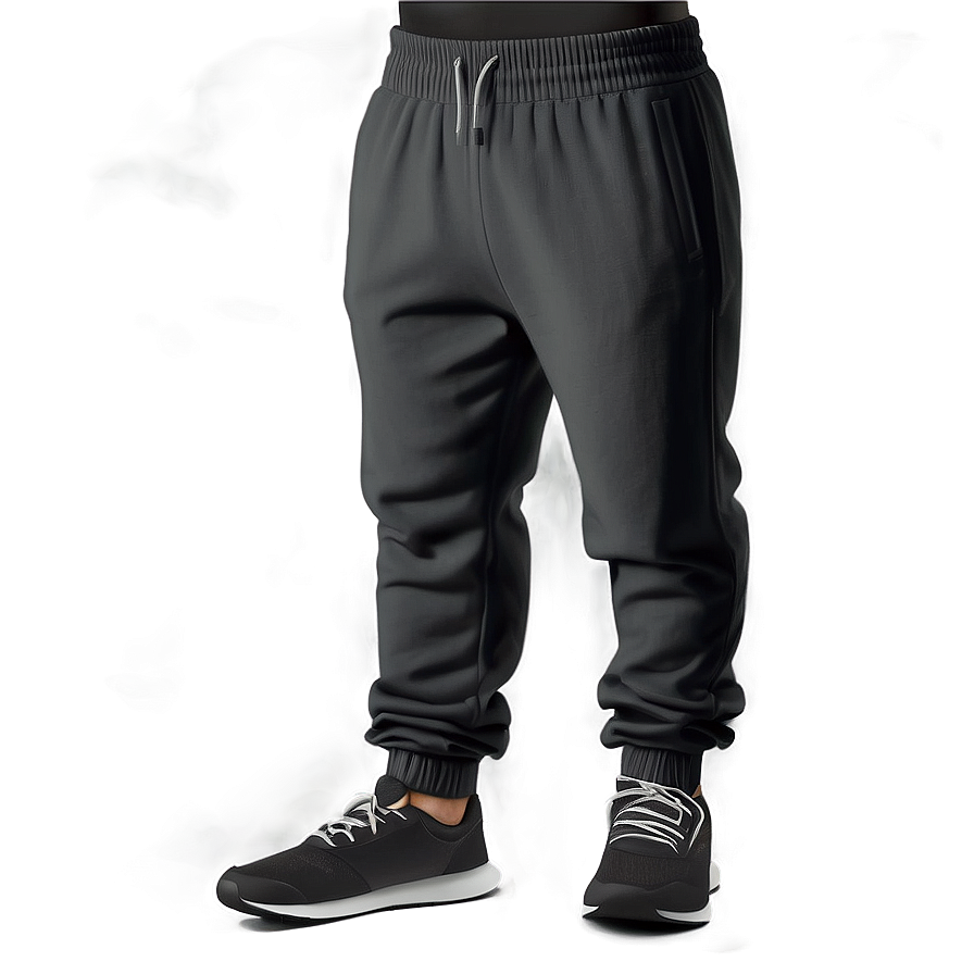 Adjustable Black Sweatpants Png 56 PNG