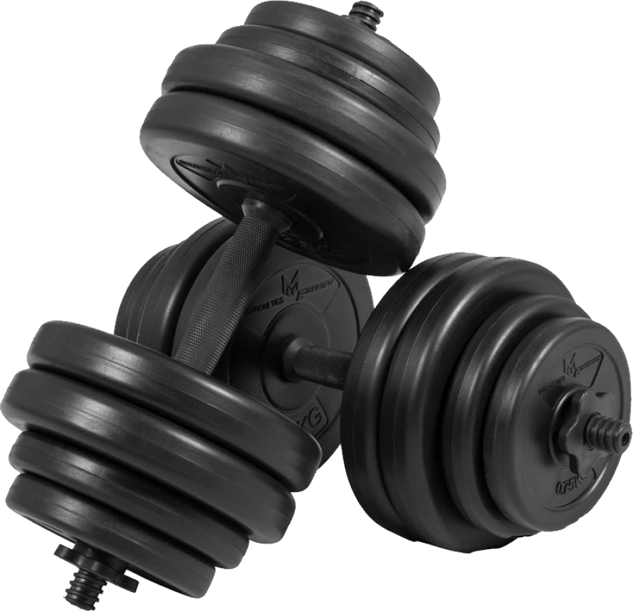 Adjustable Dumbbells Fitness Equipment PNG