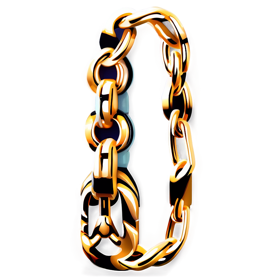 Adjustable Gold Chain Png 05042024 PNG