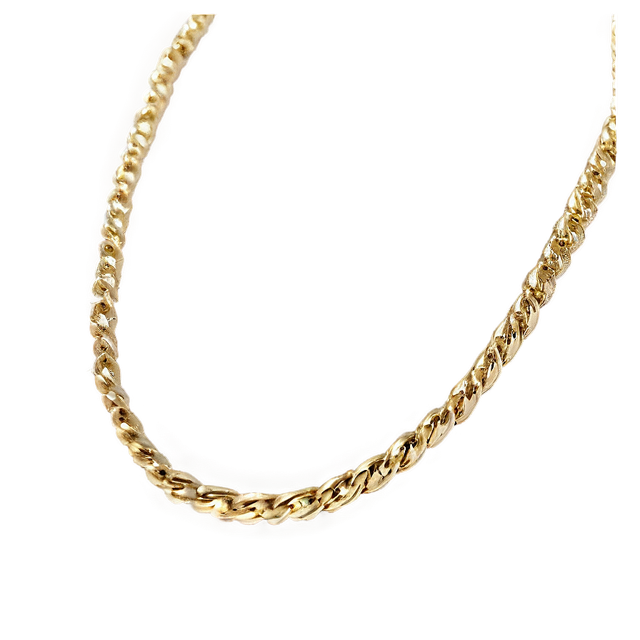 Adjustable Gold Chain Png 54 PNG