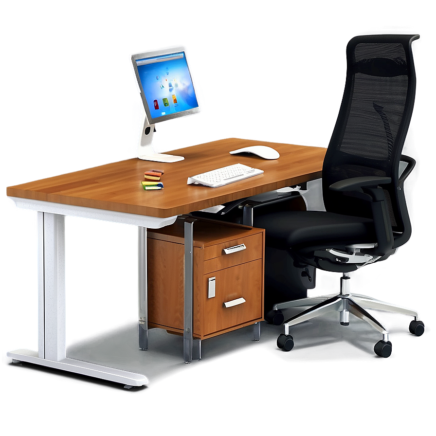 Adjustable Office Desk Png Thw PNG