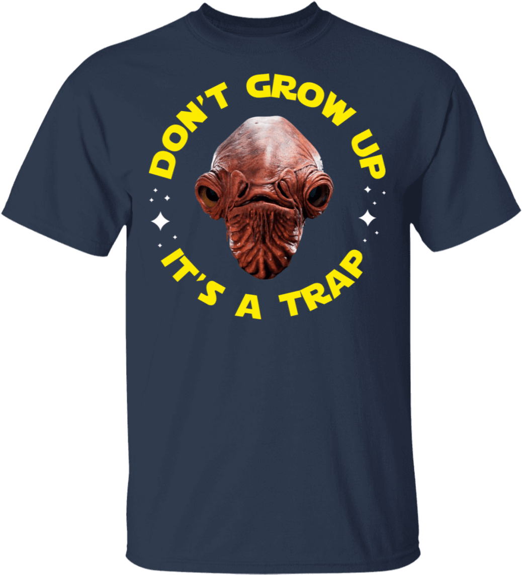 Admiral Ackbar Trap T Shirt PNG