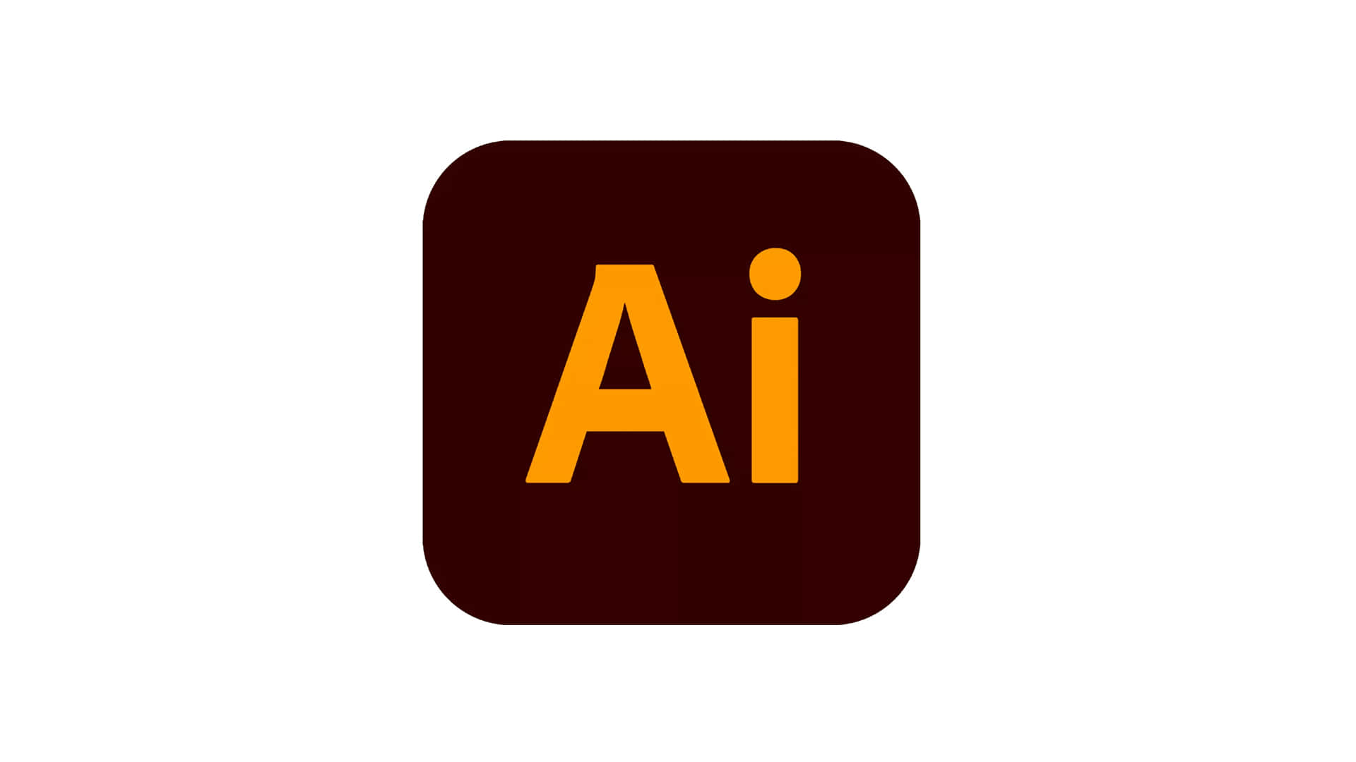 Adobe Ai Logo On A Black Background
