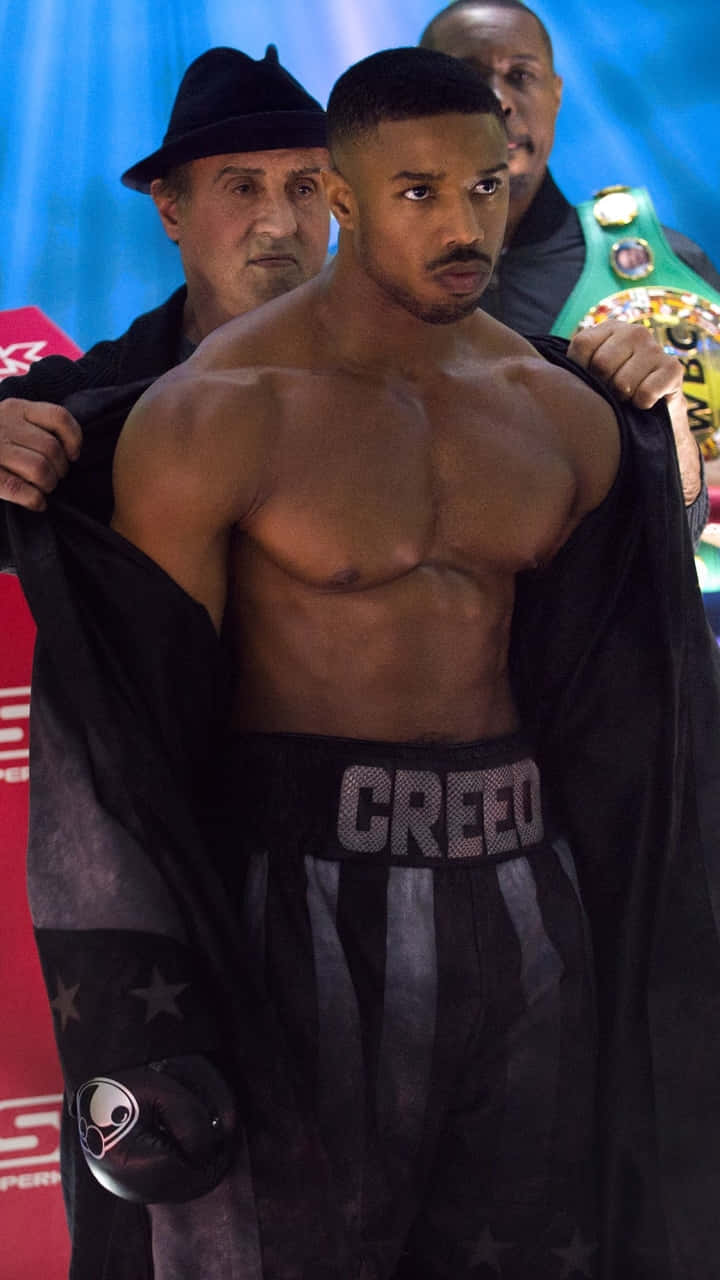 Adonis Creed Boxing Preparation Wallpaper