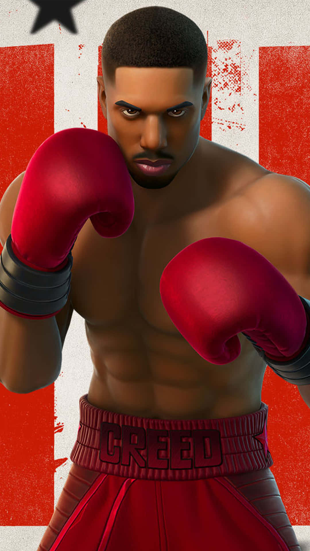 Adonis Creed Boxing Stance Wallpaper