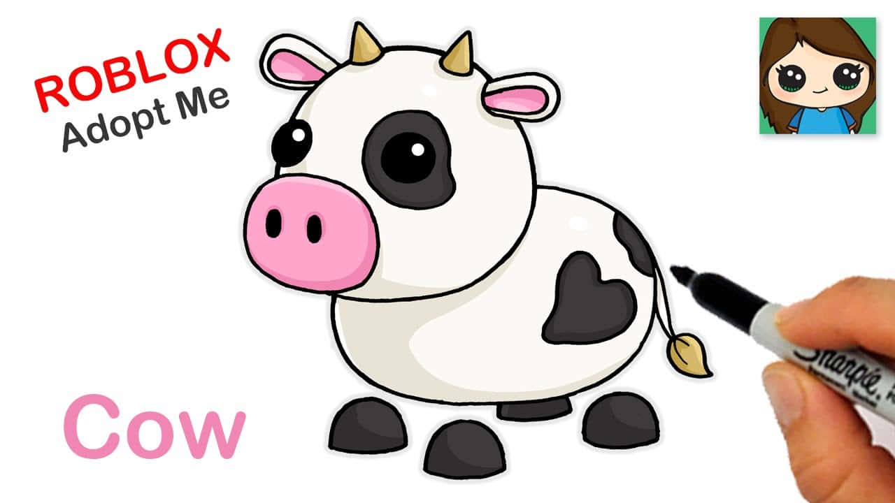Drawing Cow Adopt Me Pets Picture