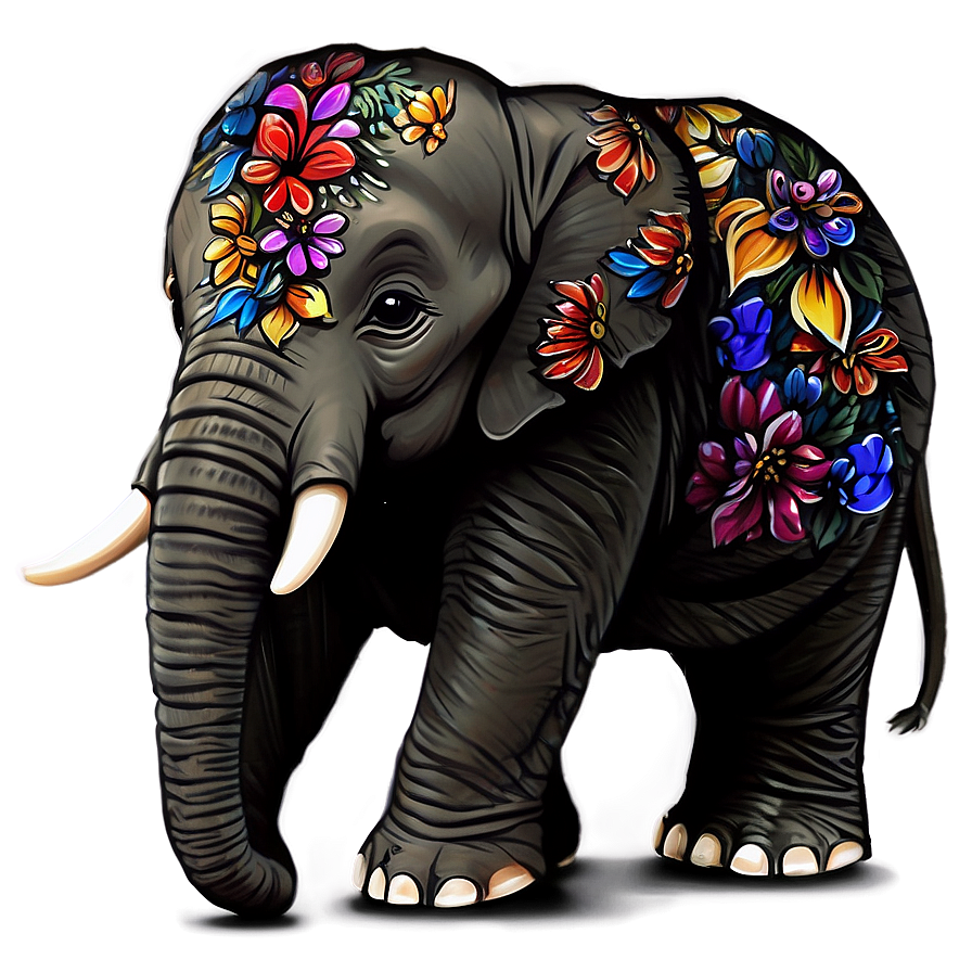 Adorable Baby Elephant Graphic Png Ynj PNG