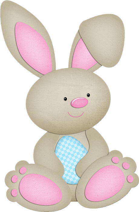 Adorable Cartoon Bunny PNG