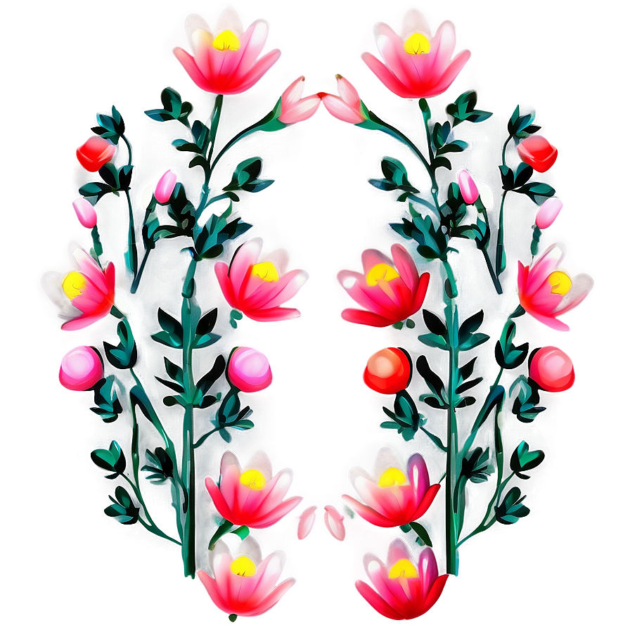 Adorable Floral Design Png Soy PNG