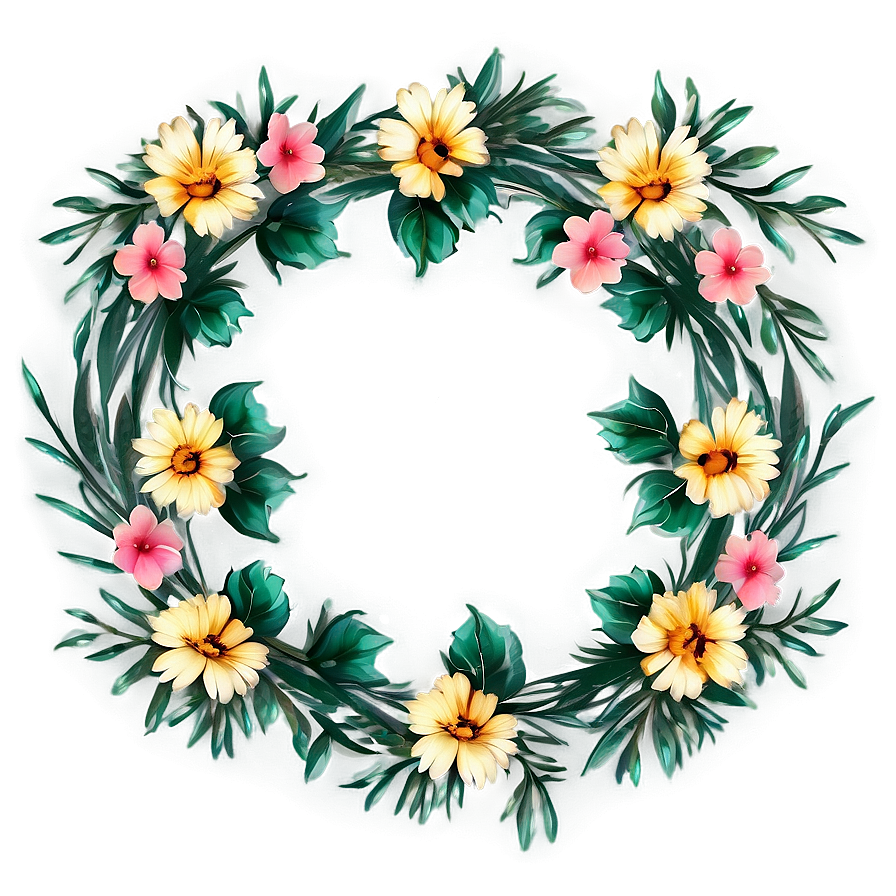 Adorable Floral Design Png Wya97 PNG