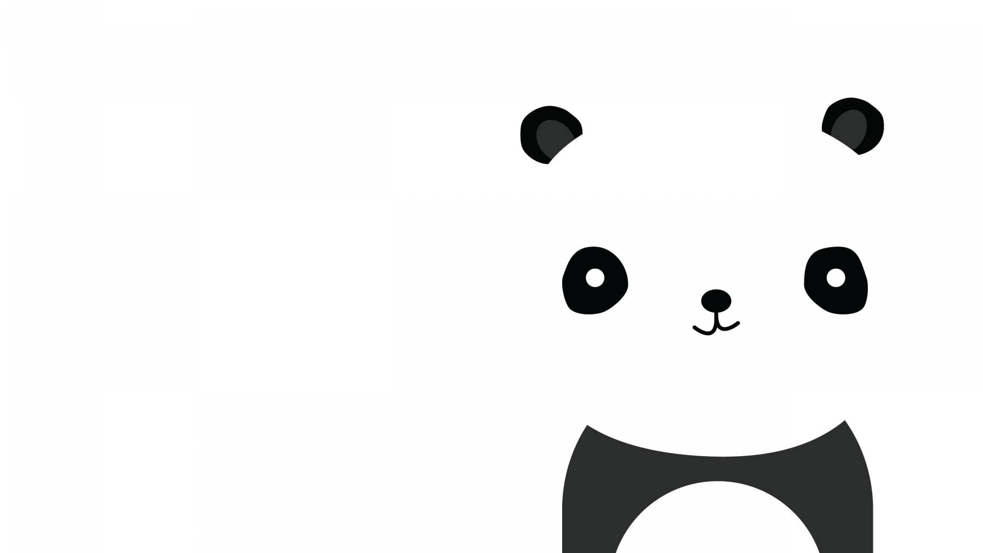 Adorable Panda Smile Wallpaper