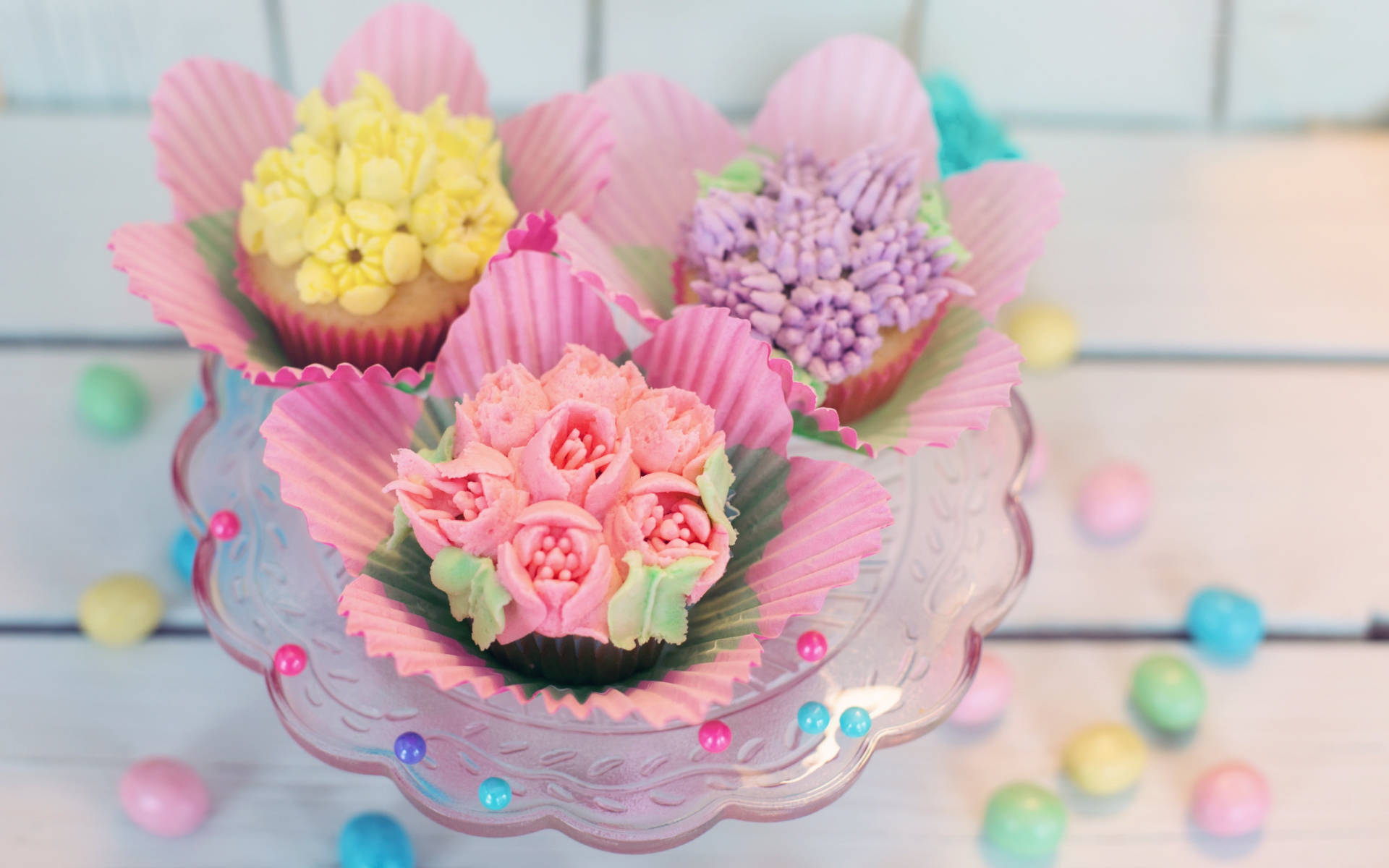 Adorable Pastel Cupcakes