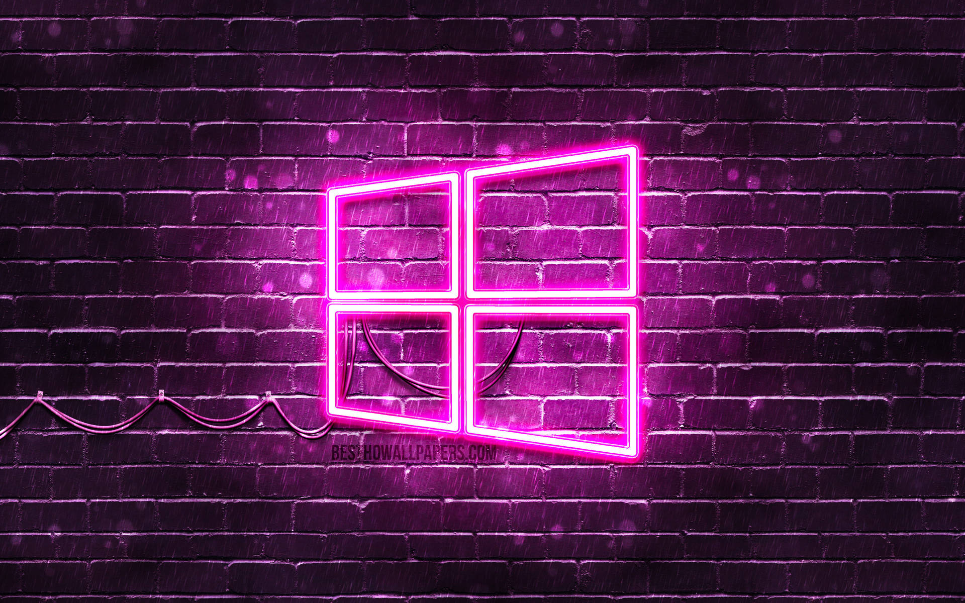 Adorable Pink Windows 11 Logo Wallpaper