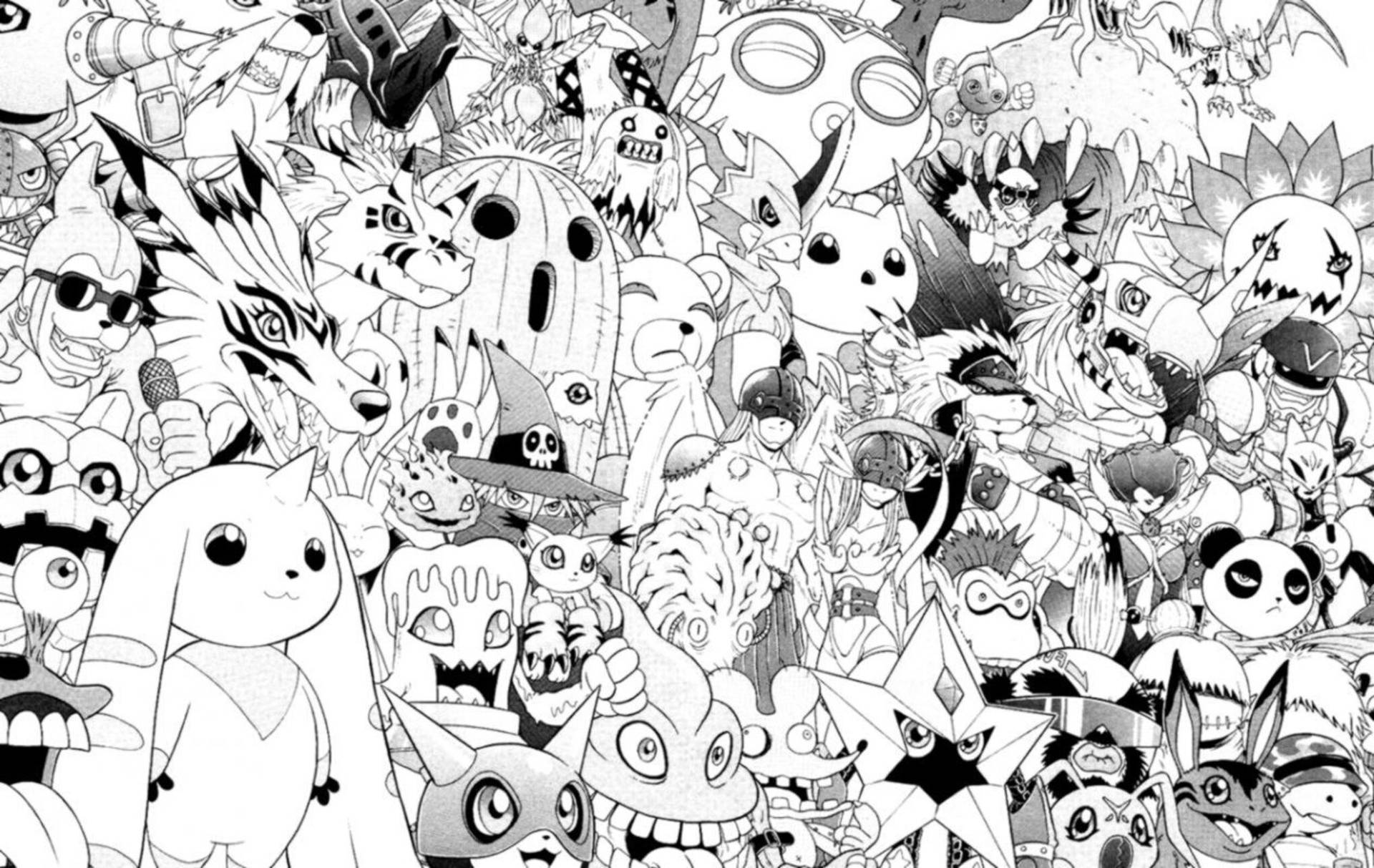 Adorable Pokemon Manga Background