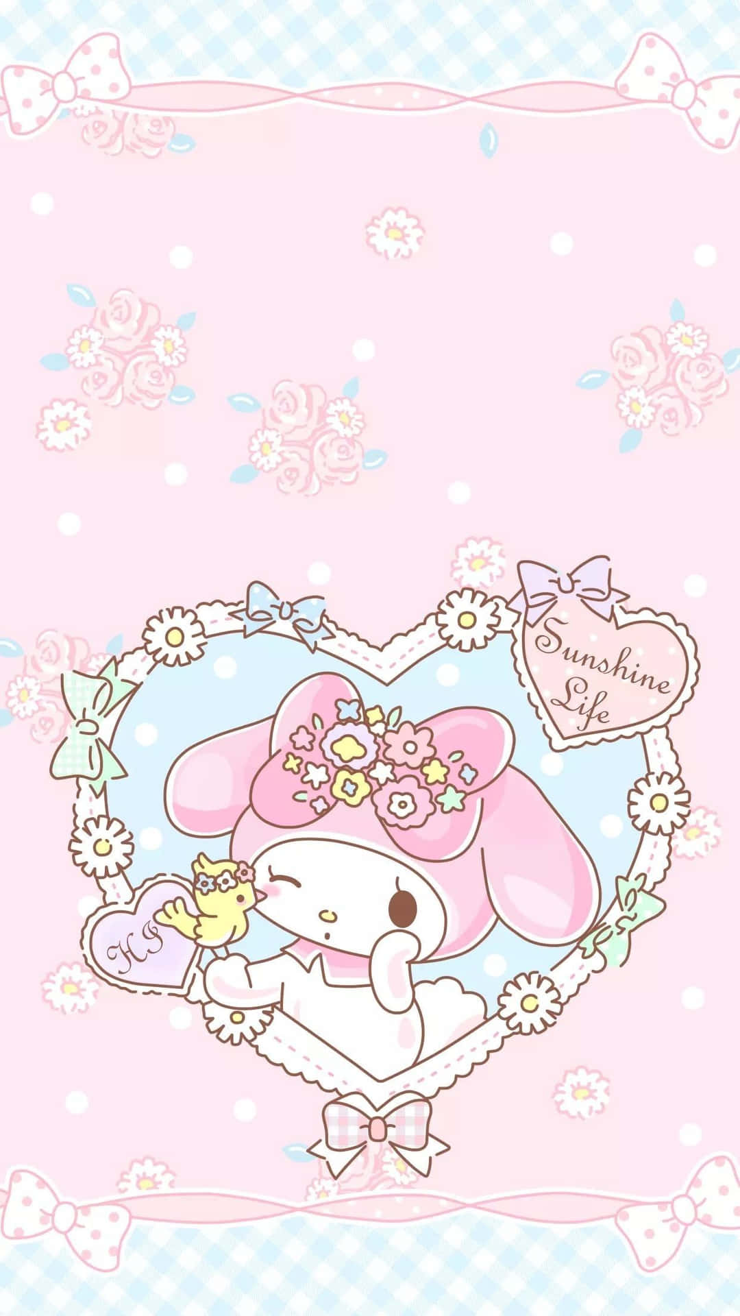 Adorable Sanrio Characters Background.