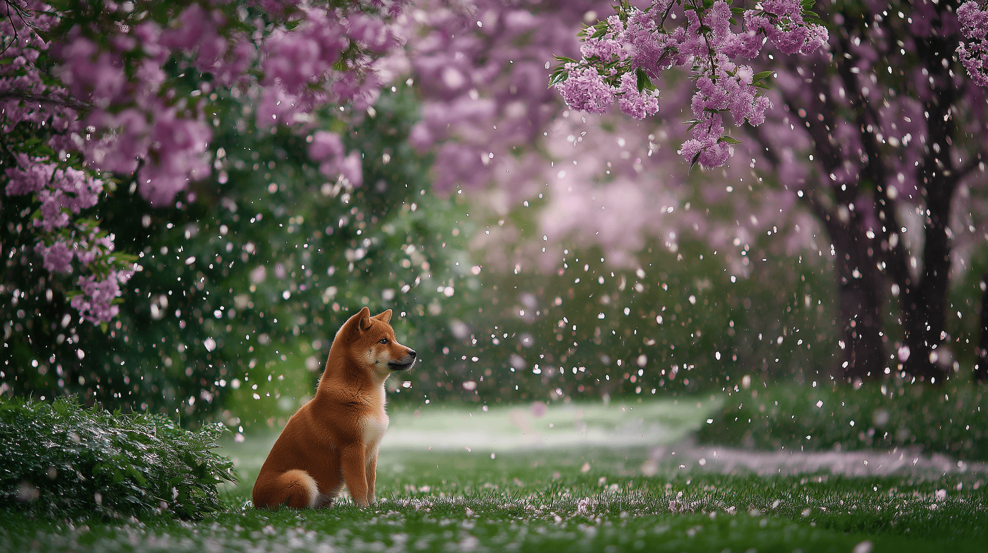 Adorable Shiba Inu Puppy Wallpaper