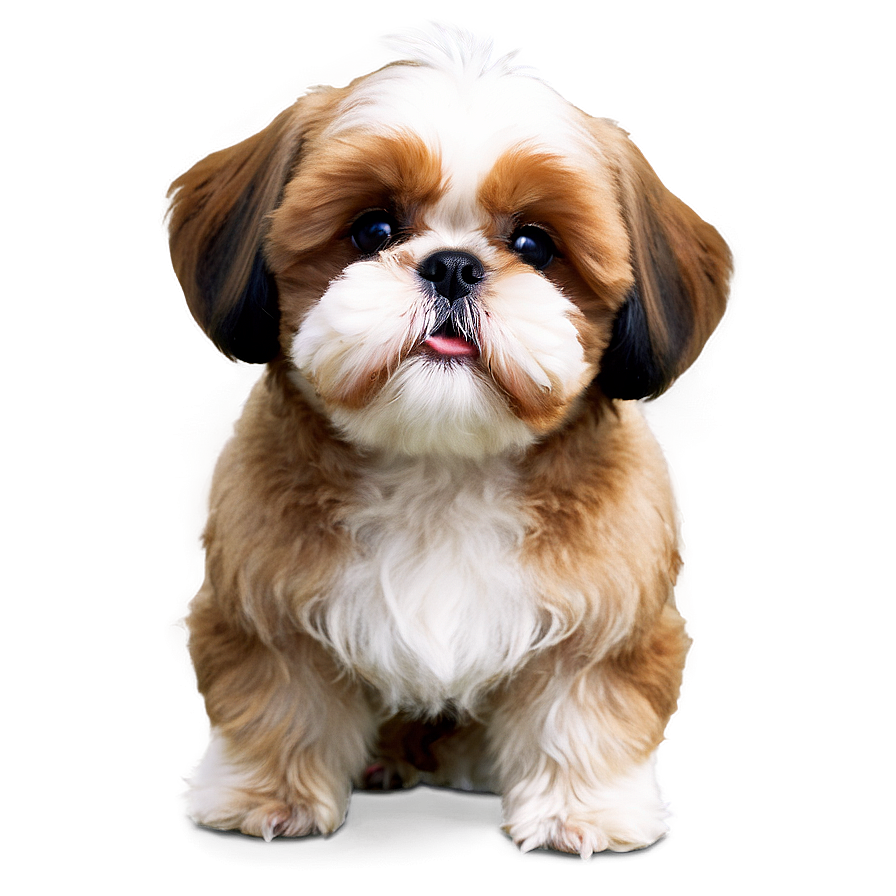 Adorable Shih Tzu Breed Png Gwu PNG