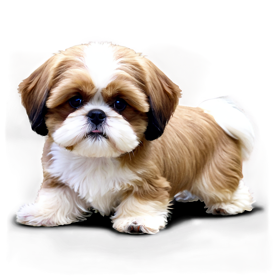 Adorable Shih Tzu Breed Png Obl PNG