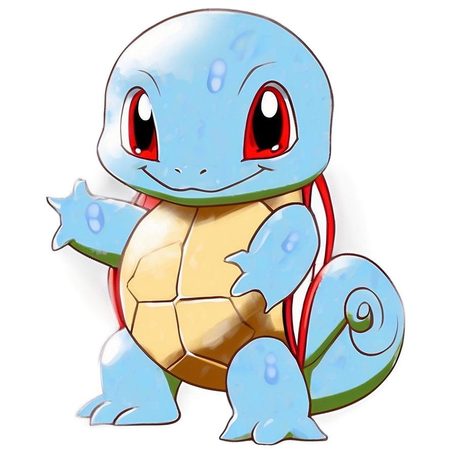 Download Adorable Squirtle Drawing Png 27 | Wallpapers.com