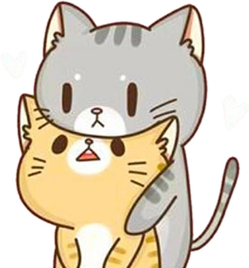 Adorable_ Grey_ Tabby_ Cartoon_ Cat.png PNG