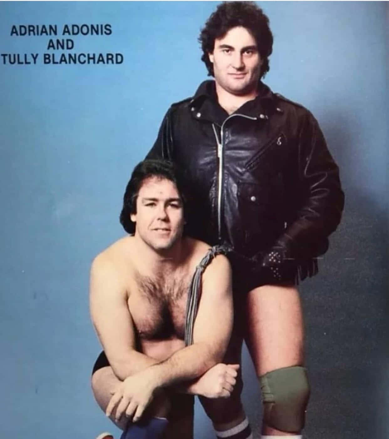 Adrian Adonis With Tully Blanchard SWCW 1983 Wallpaper