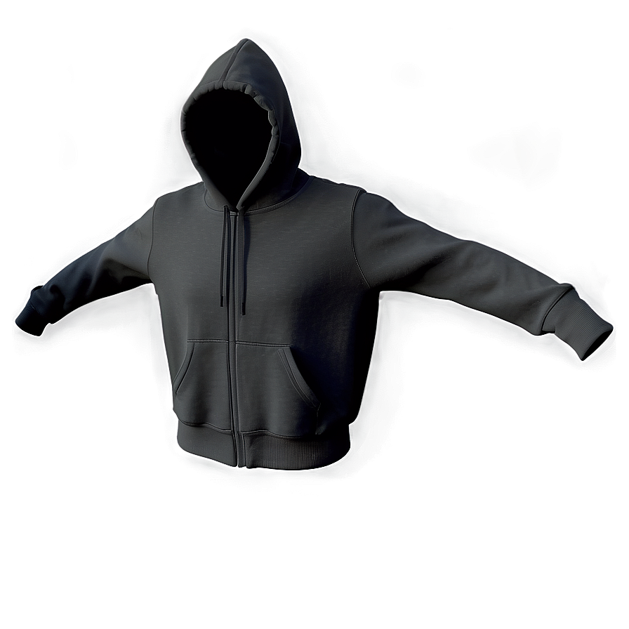 Download Adult Black Hoodie Png 05252024 3435