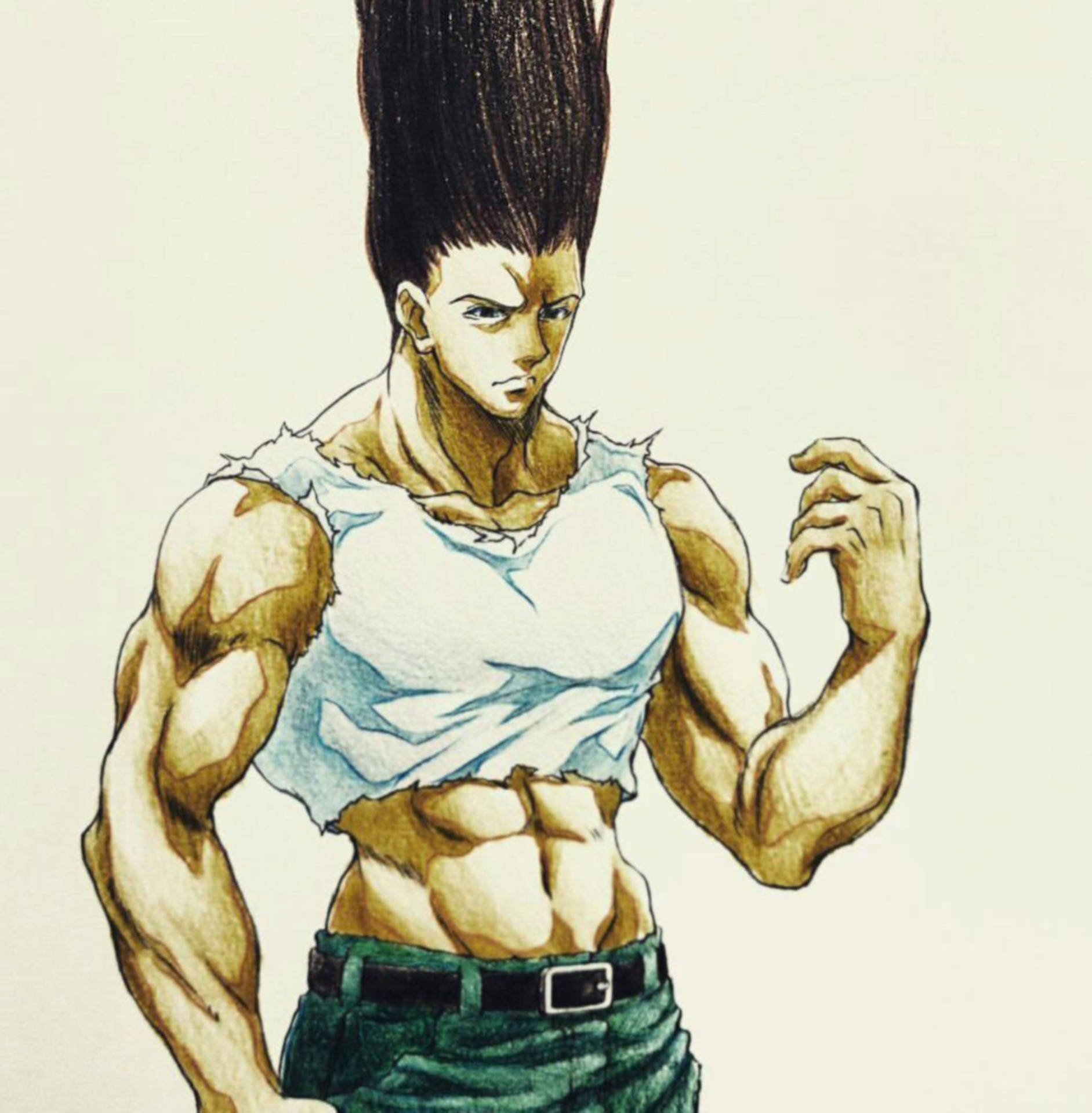 Adult Gon Sketch Picture
