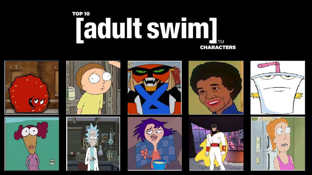 Adult Swim Top Characters Picture