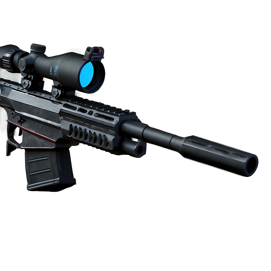 Advanced Combat Sniper Rifle Png Gwn78 PNG