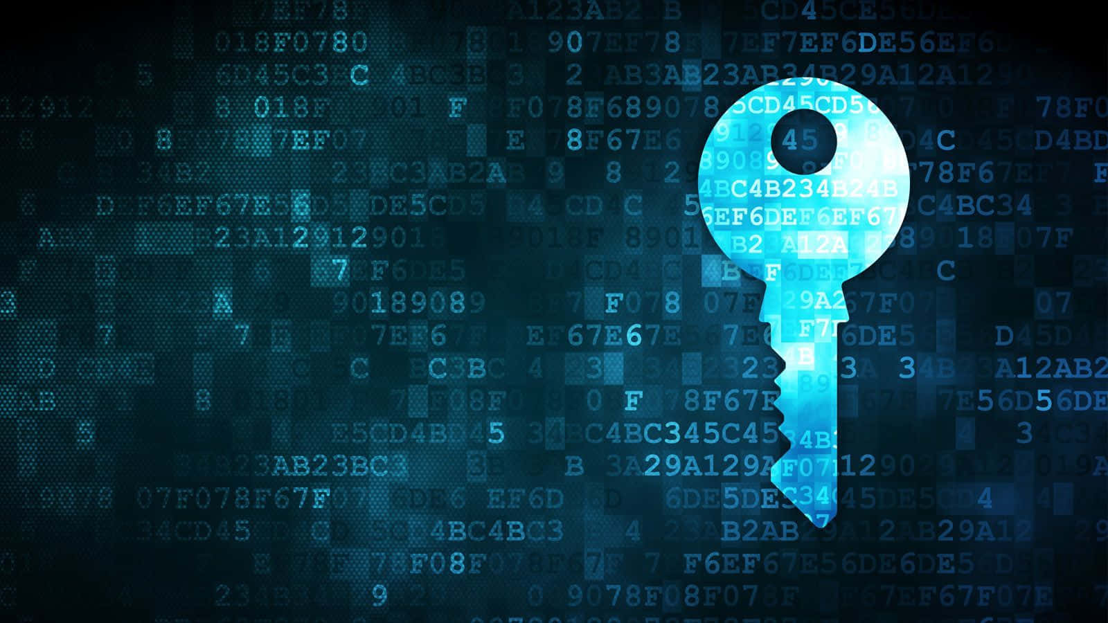 Advanced Encryption Technology In Action Wallpaper