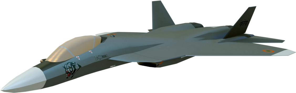 Advanced Fighter Jet3 D Model PNG