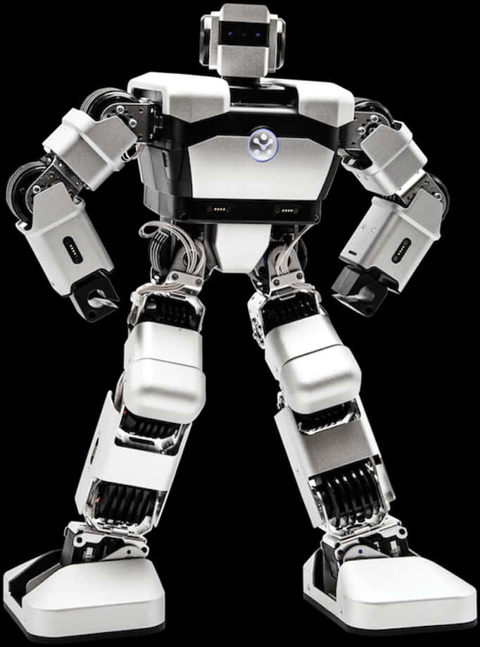 Advanced Humanoid Robot Design PNG