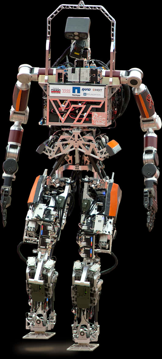 Advanced Humanoid Robot Isolated PNG