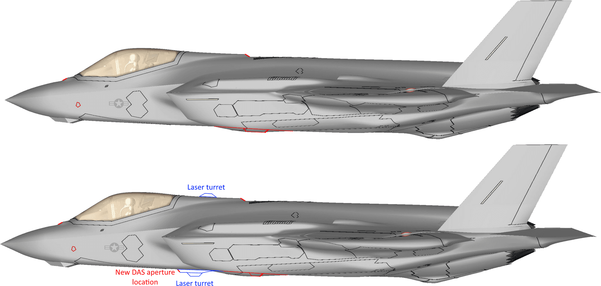 Advanced Jet Fighter Design Comparison PNG