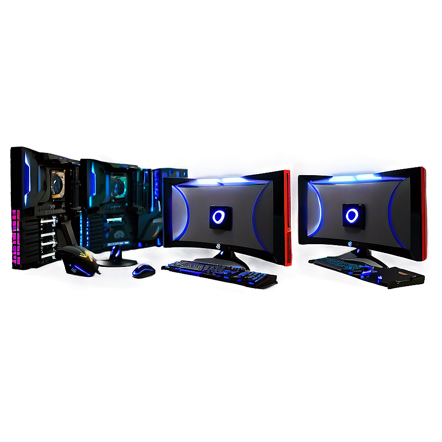 Advanced Pc Gaming Rig Png Lmm PNG